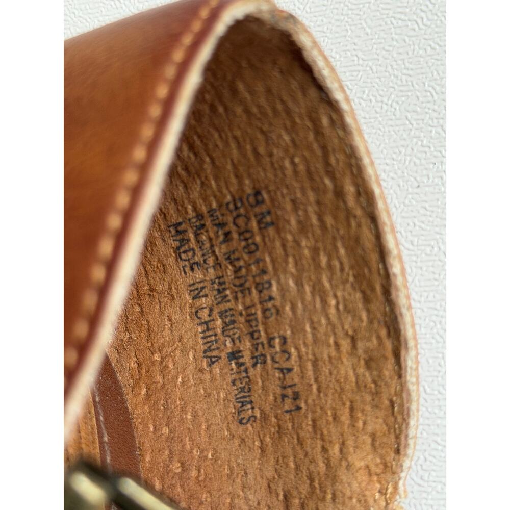 B.O.C Born Women's Tan Concept Gia Platform Clog Retro 1970s Shoes Size 8 - Picture 11 of 11